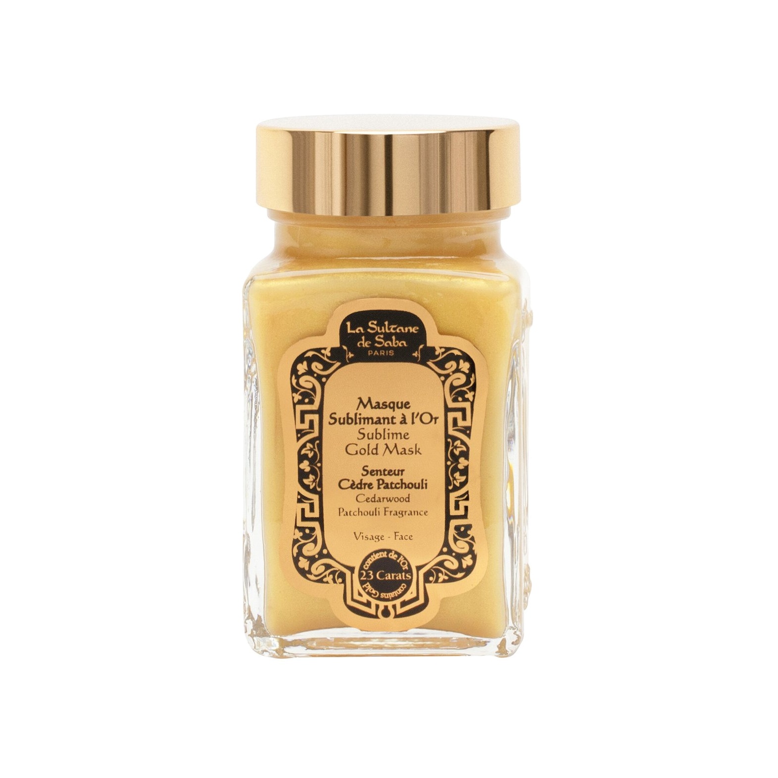 Маска для лица c ароматом кедра и пачули Sublime Gold купить в VISAGEHALL