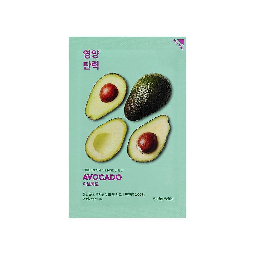 Маска тканевая успокаивающая Авокадо Pure Essence 