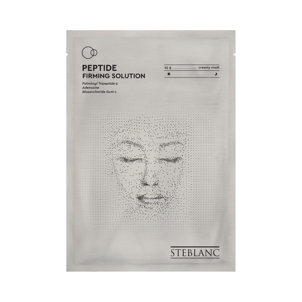 Тканевая крем маска для лица укрепляющая с пептидами купить в VISAGEHALL