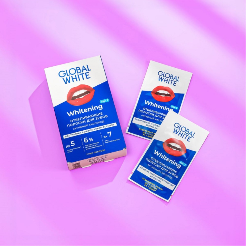 Полоски для отбеливания зубов 7 Дней купить в VISAGEHALL