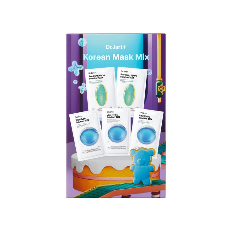 Набор корейских масок для лица Korean Mask Mix купить в VISAGEHALL