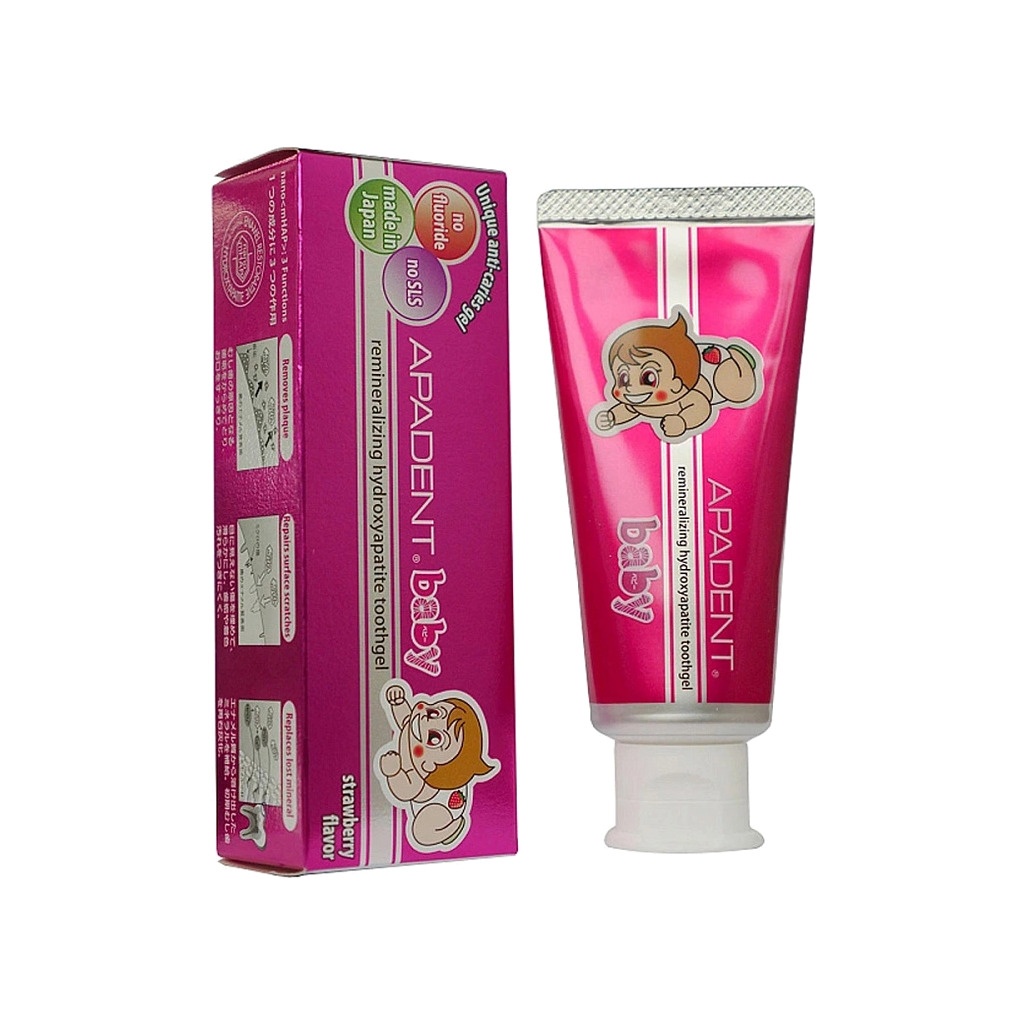 Паста-гель детская (0+) против кариеса ApaDent BABY купить в VISAGEHALL