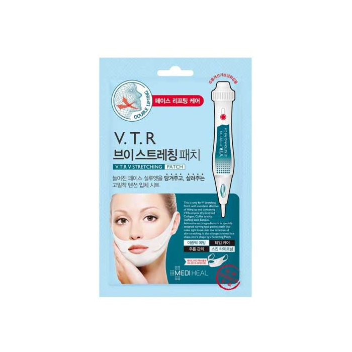 Маска тканевая для улучшения овала лица V.T.R Stretching Patch