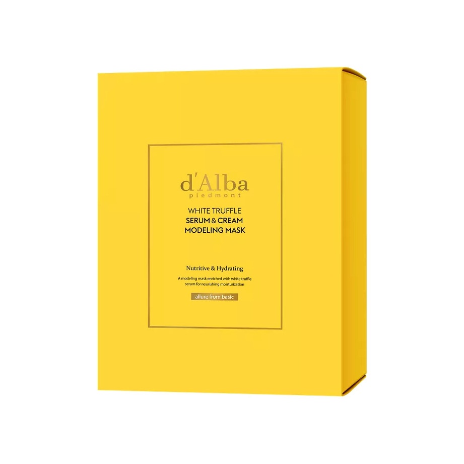 Маска альгинатная для лица White Truffle Serum&Cream Modeling Mask