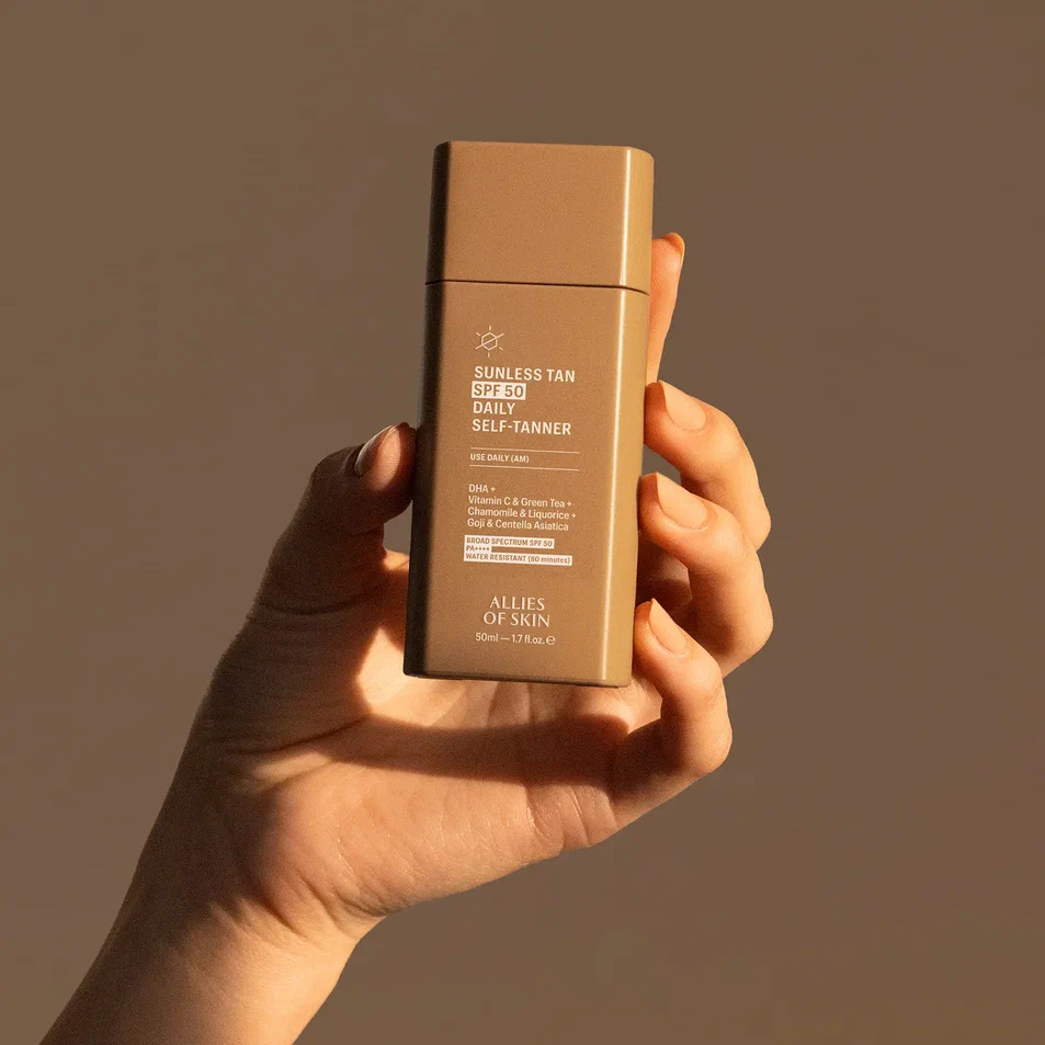 Крем-автозагар для лица с антиоксидантами Sunless Tan SPF50