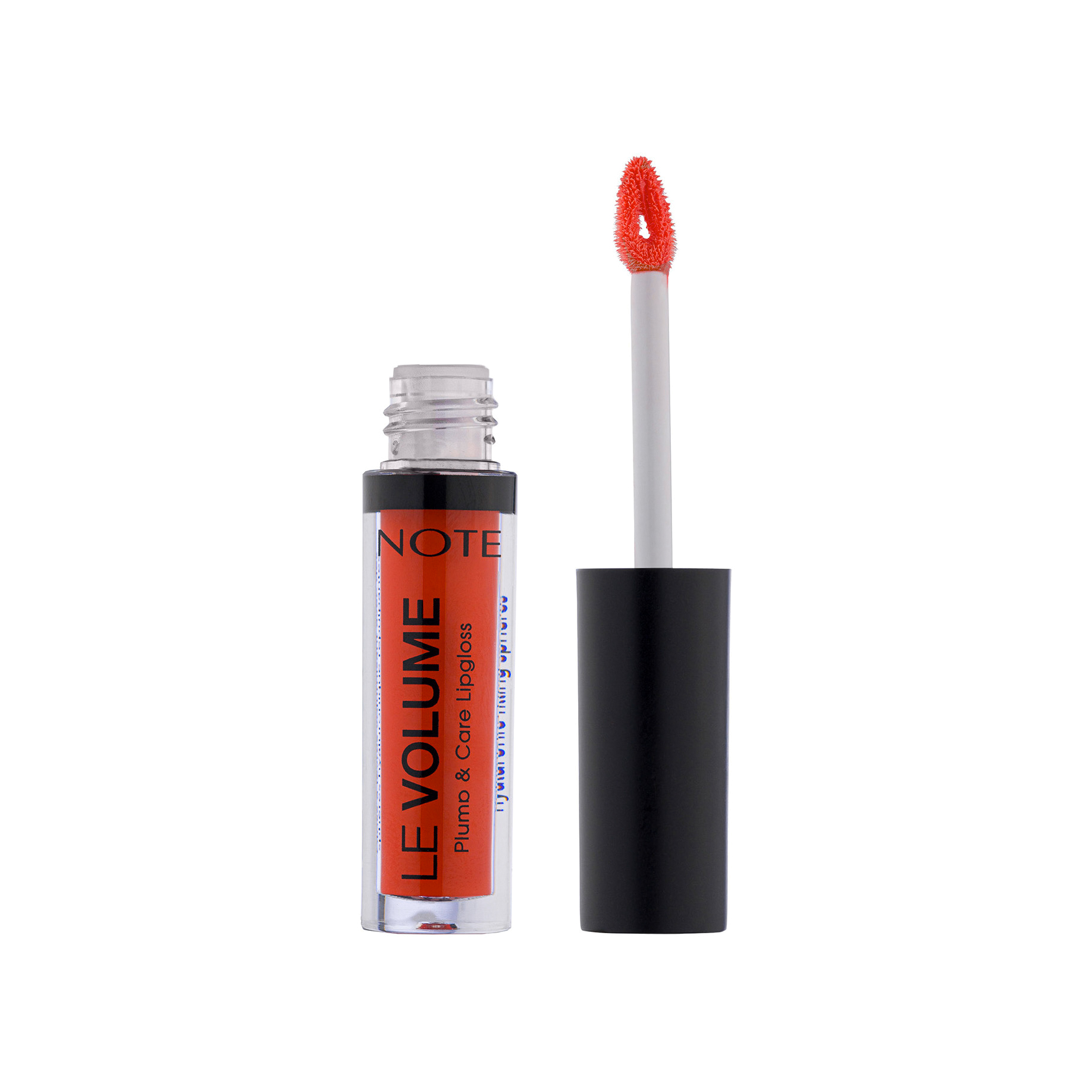 Блеск для увеличения объема губ Le Volume Plum&Care Lipgloss 