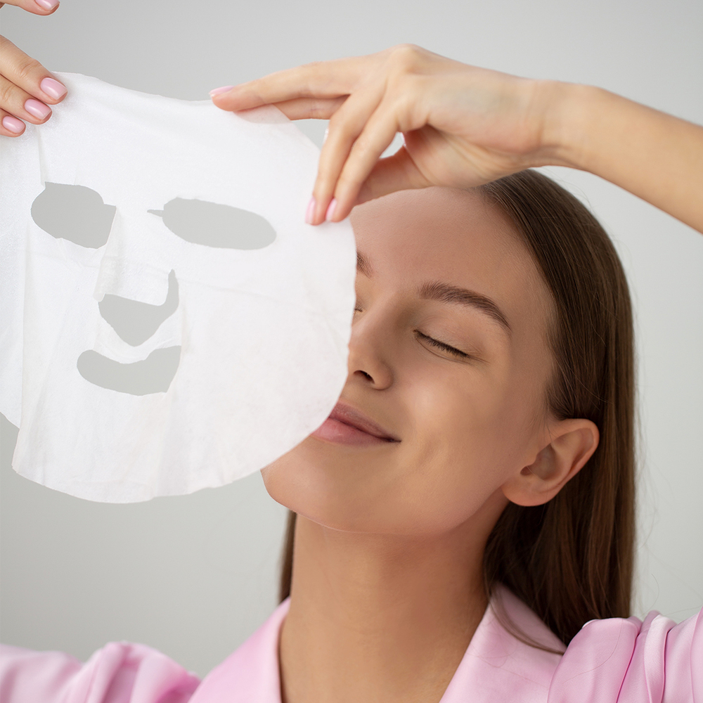 Набор увлажняющих масок для лица Hydrating mask  VISAGEHALL