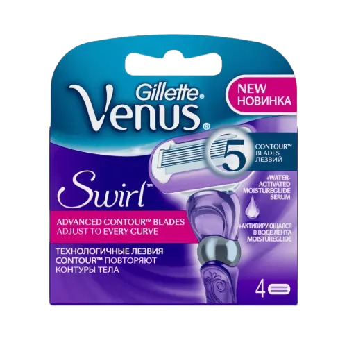 Cменные кассеты для бритья Venus Swirl 