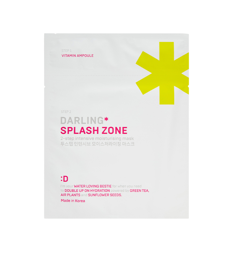 Маска для лица двухфазная увлажняющая Splash Zone