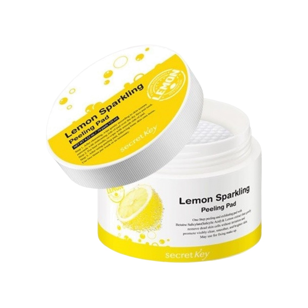 Ватные диски с экстрактом лимона и салициловой кислотой Lemon Sparkling 70шт