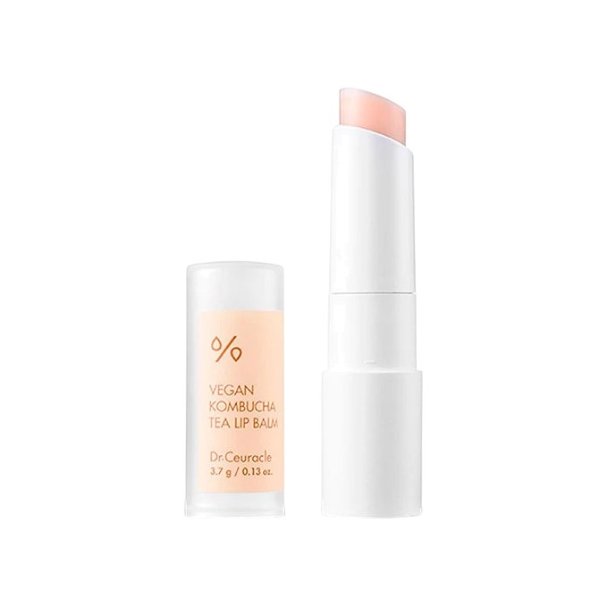 Бальзам для губ веганский с чаем комбуча Vegan Kombucha Tea Lip Balm