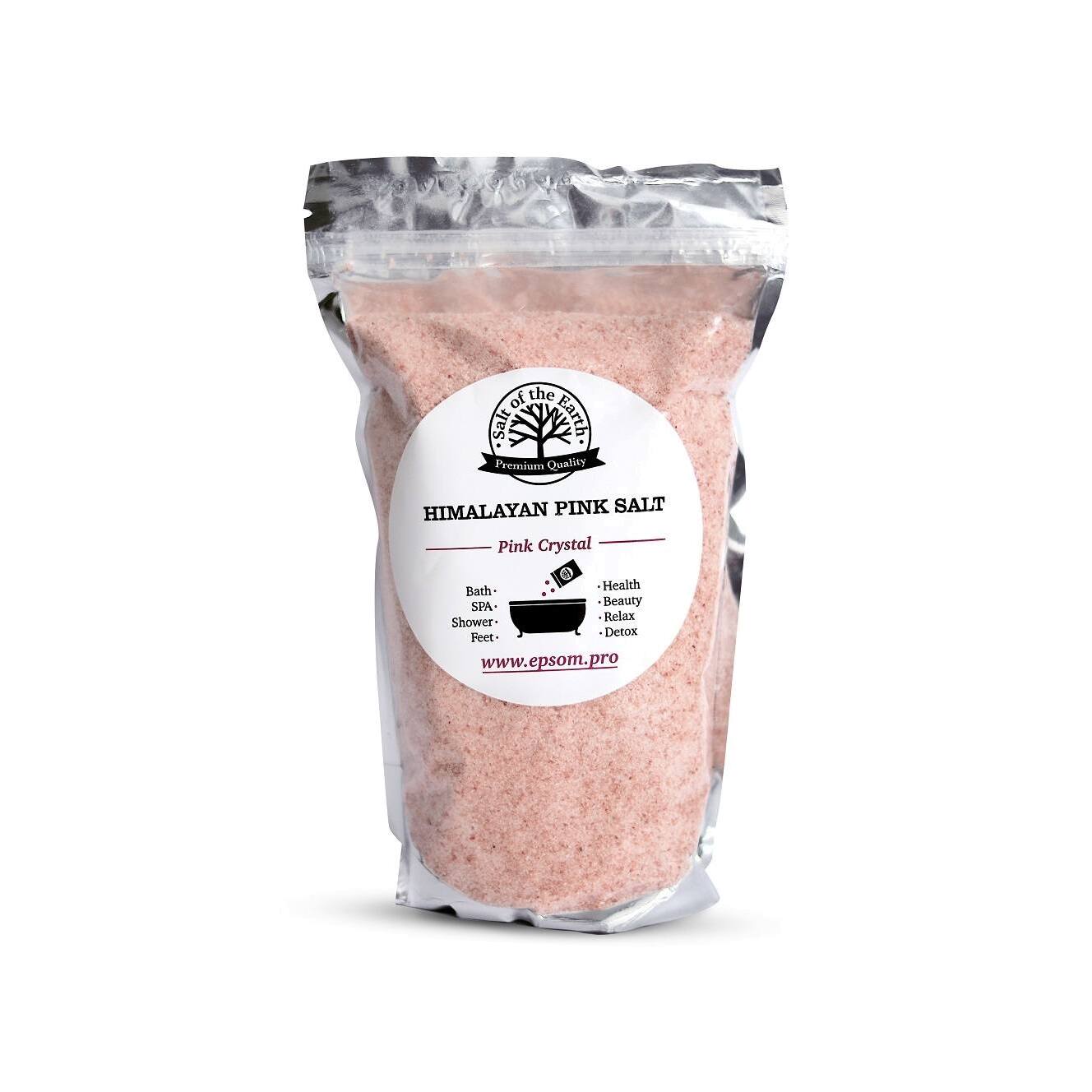 Соль розовая Гималайская (мелкий помол) VISAGEHALL