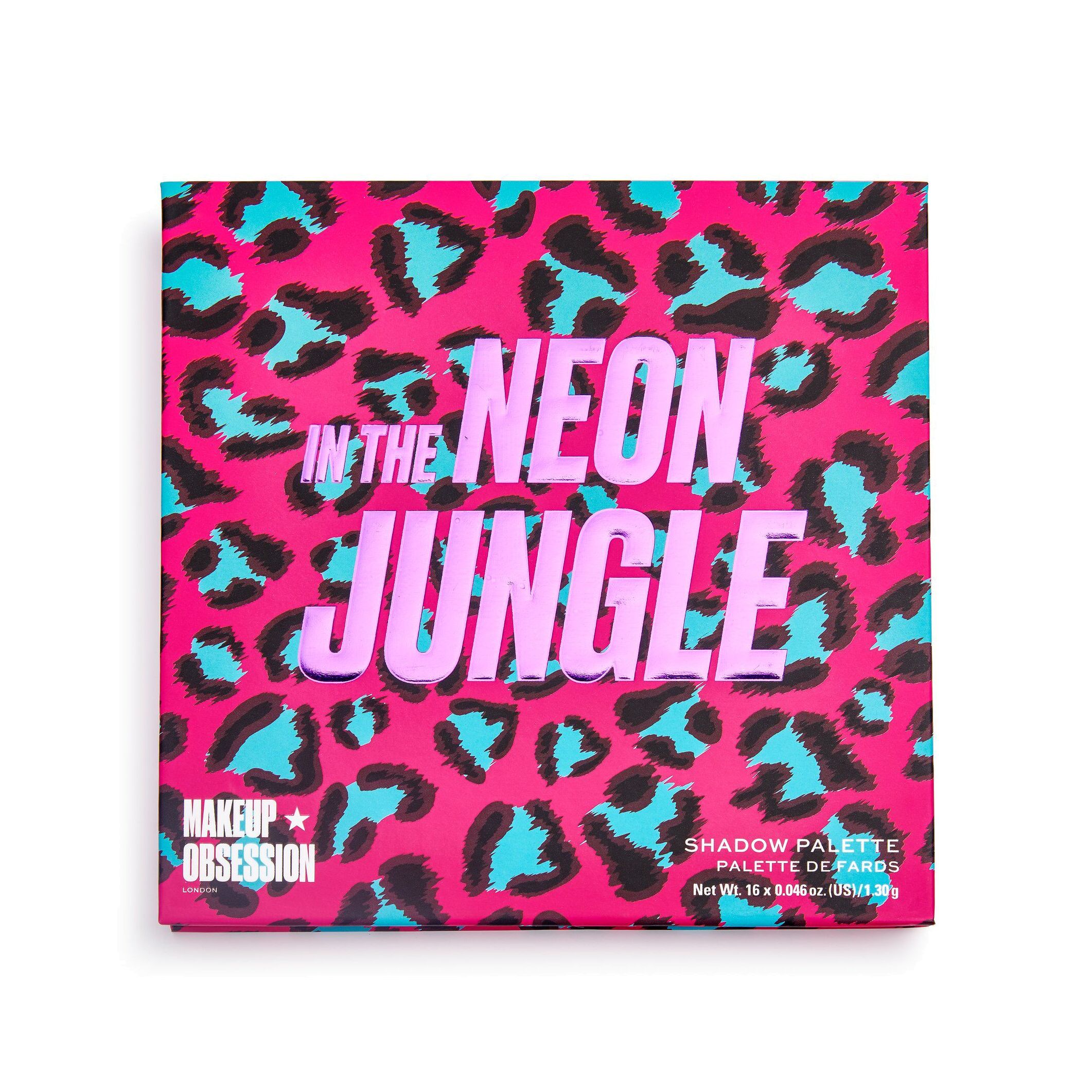 Палетка теней для век In The Neon Jungle VISAGEHALL