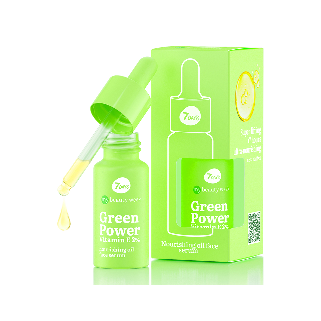 Сыворотка для лица питательная Green Power Vitamin E 2% My Beauty Week купить в VISAGEHALL