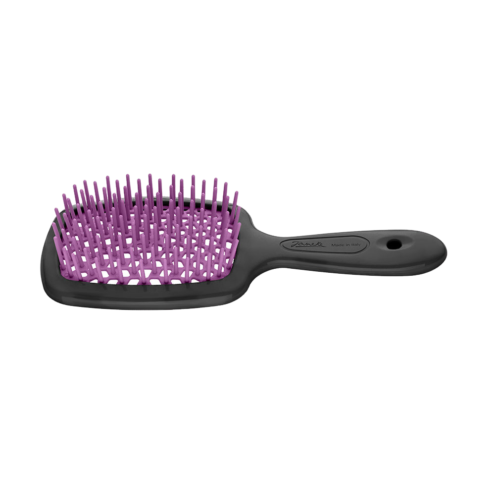 Щетка для волос черно-фиолетовая Superbrush