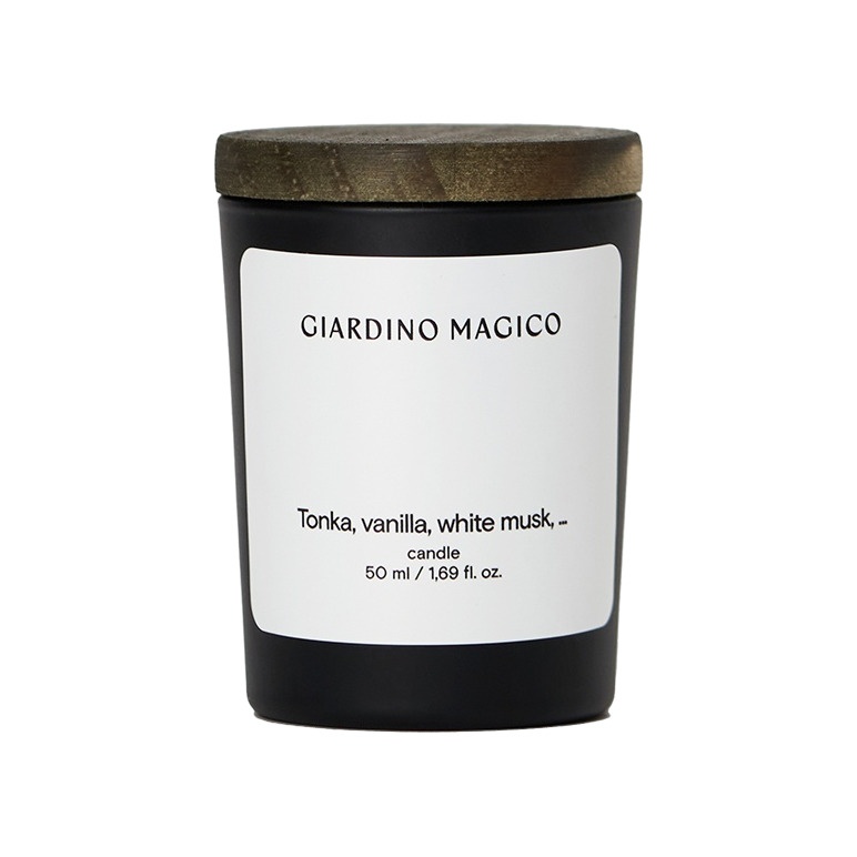 Свеча парфюмерная Tonka, vanilla, white musk