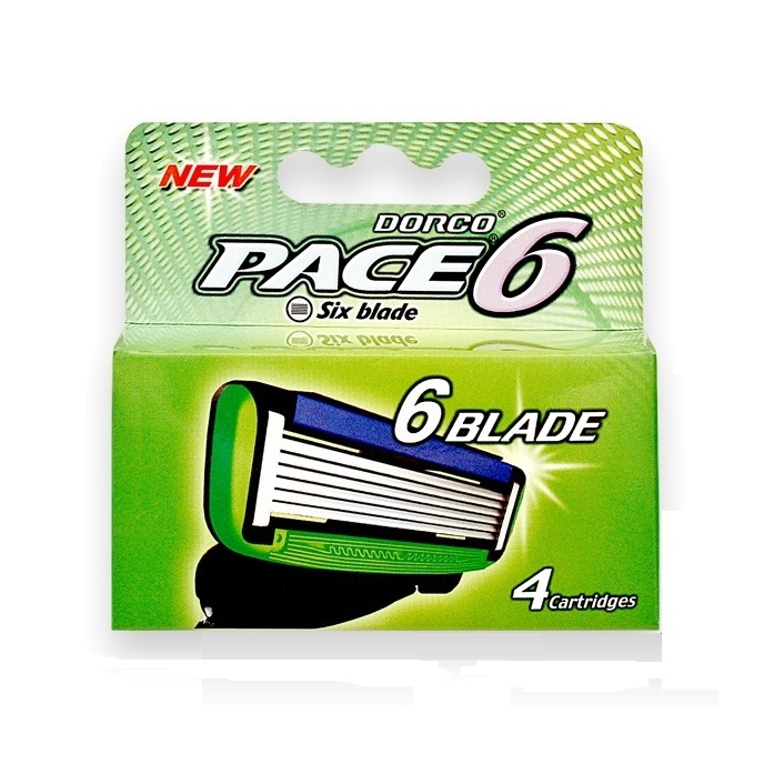 Kассеты для бритья Dorco Pace 6 4 шт VISAGEHALL