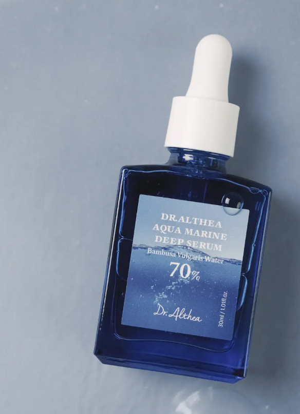 Сыворотка глубокоувлажняющая с гидролатом бамбука и ПДРН Aqua Marine Deep Serum