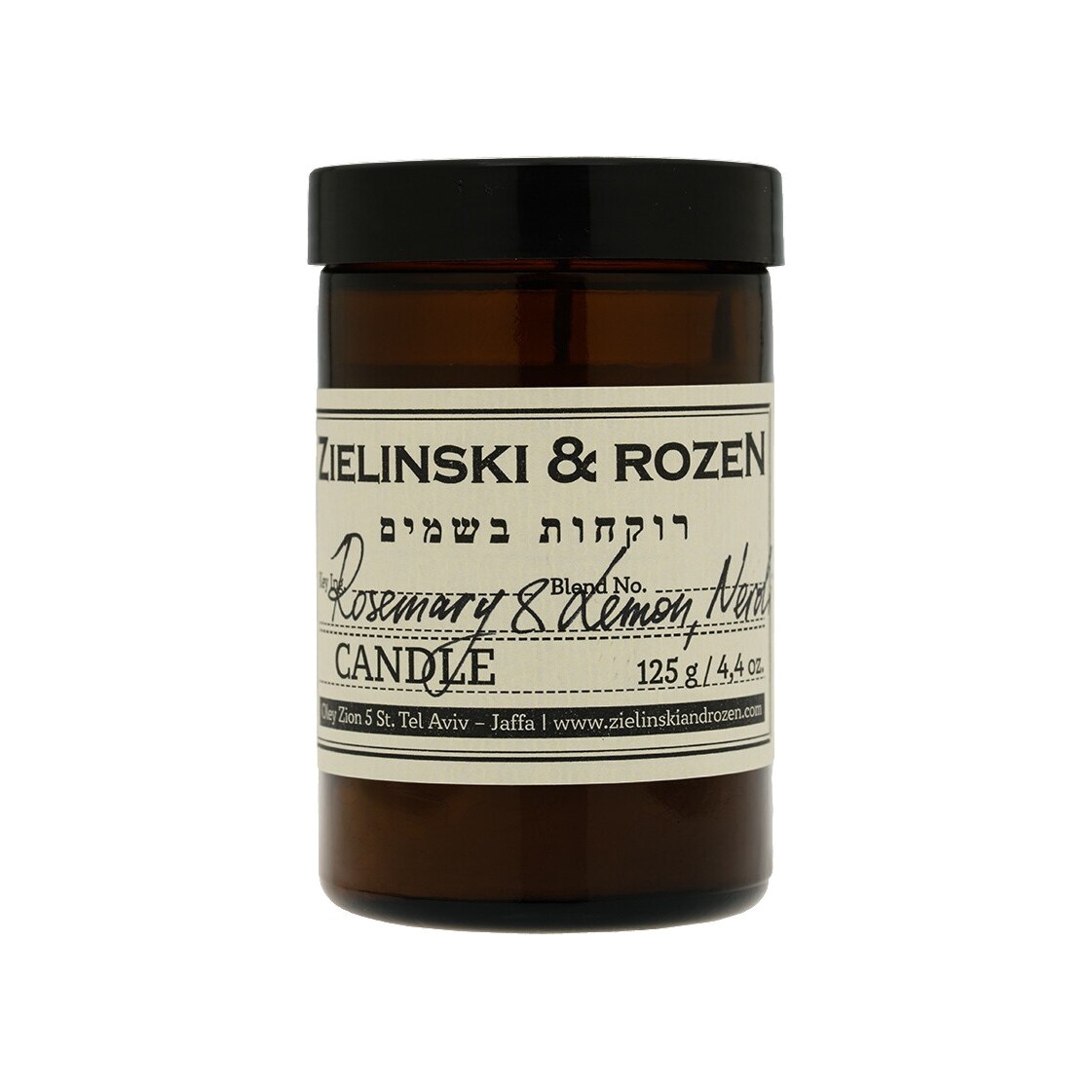 Rosemary & Lemon, Neroli Свеча для дома магазин VISAGEHALL являющийся официальным дистрибьютором в России