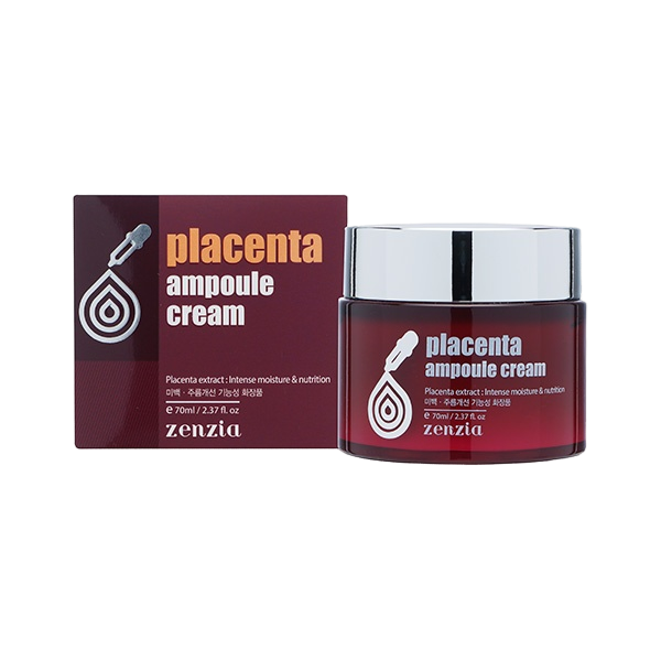 Крем для лица плацентарный Placenta Ampoule Cream