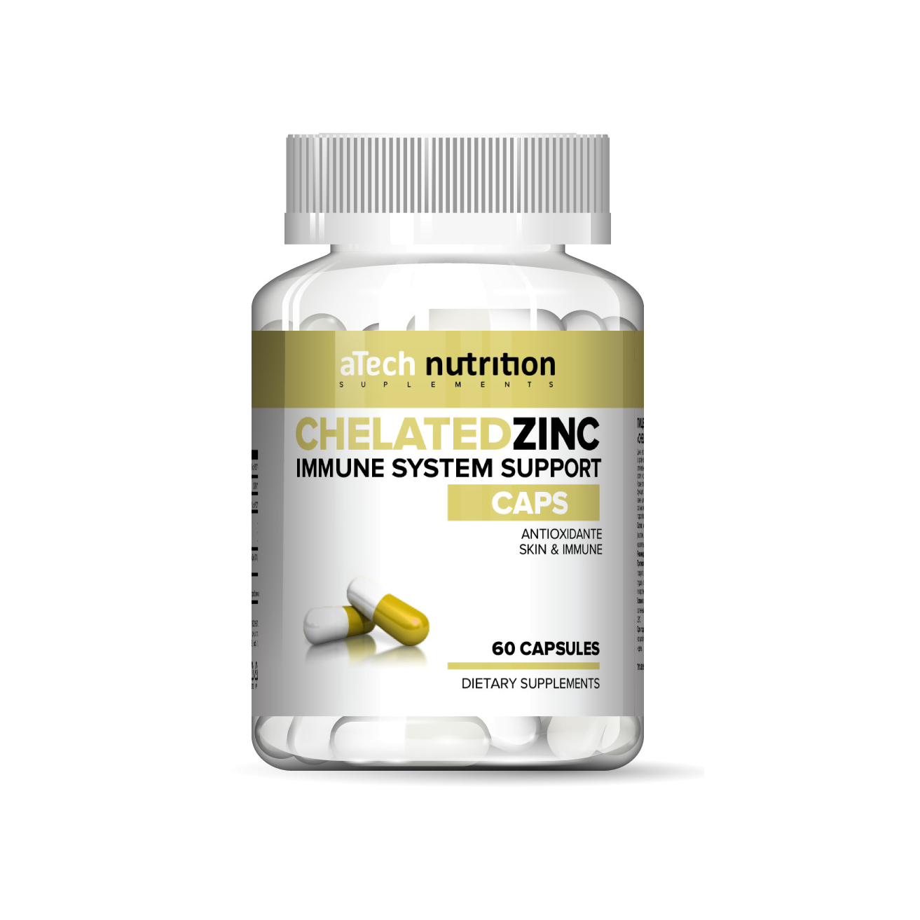 Цинк хелат Chelated Zinc магазин VISAGEHALL являющийся официальным дистрибьютором в России