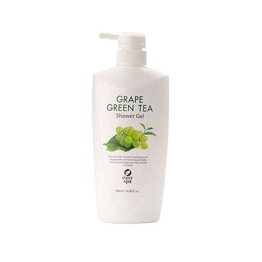 Гель для душа Grape & GreenTea магазин VISAGEHALL являющийся официальным дистрибьютором в России