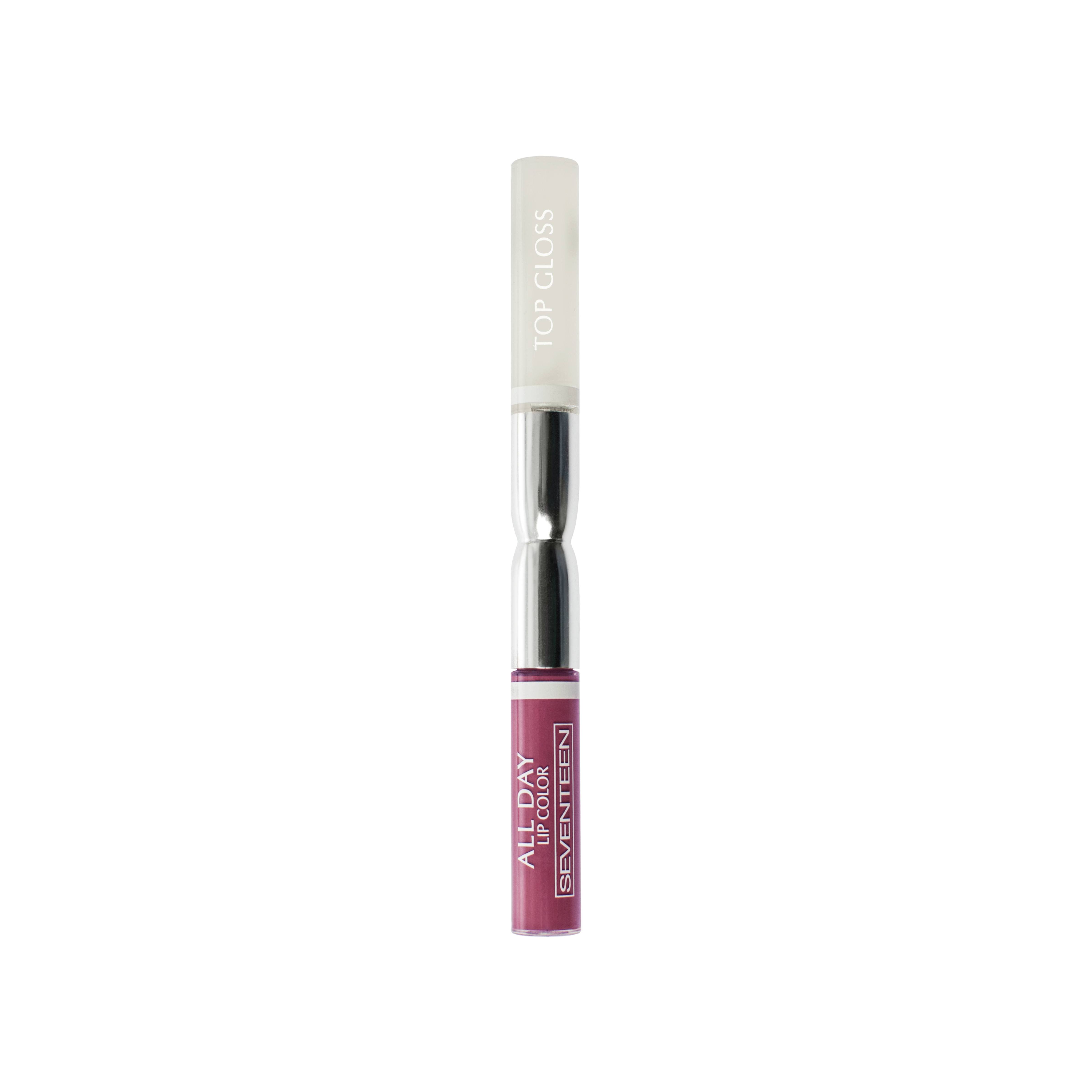 Помада-блеск для губ жидкая стойкая All Day Lip Color & Top Gloss VISAGEHALL