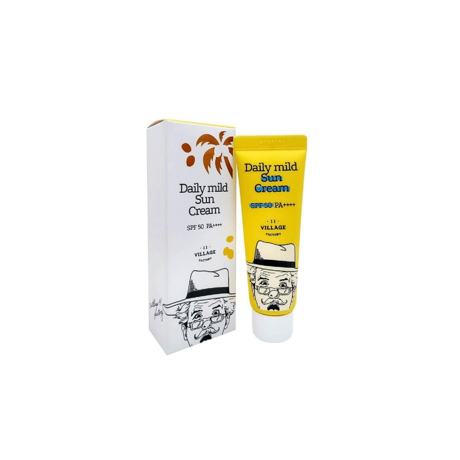Крем Daily mild Sun Cream SPF50 PA++++ магазин VISAGEHALL являющийся официальным дистрибьютором в России
