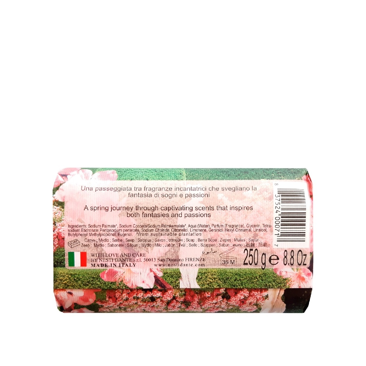 Мыло Цветущий сад Emozioni In Toscana купить в VISAGEHALL