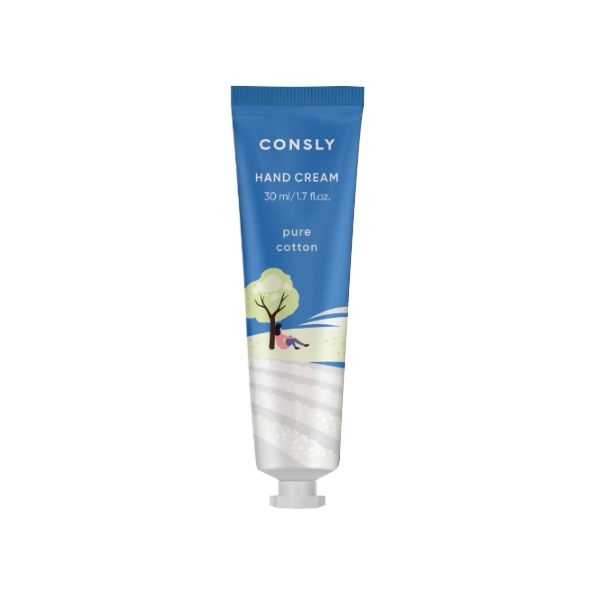 Крем для рук парфюмированный гиалуроновый с экстрактом хлопка Pure Cotton Hand Cream купить в VISAGEHALL
