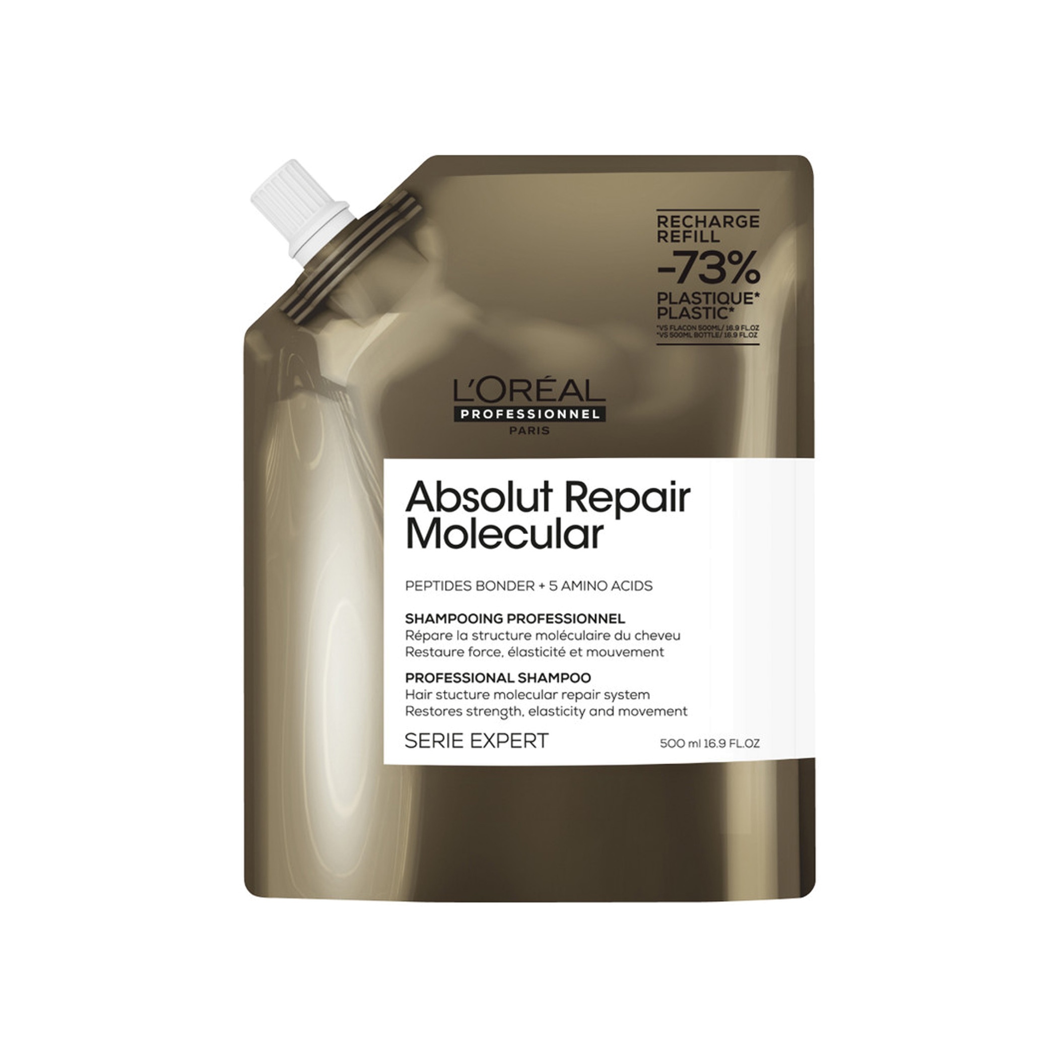 Шампунь для молекулярного восстановления волос Absolut Repair Molecular рефил купить в VISAGEHALL