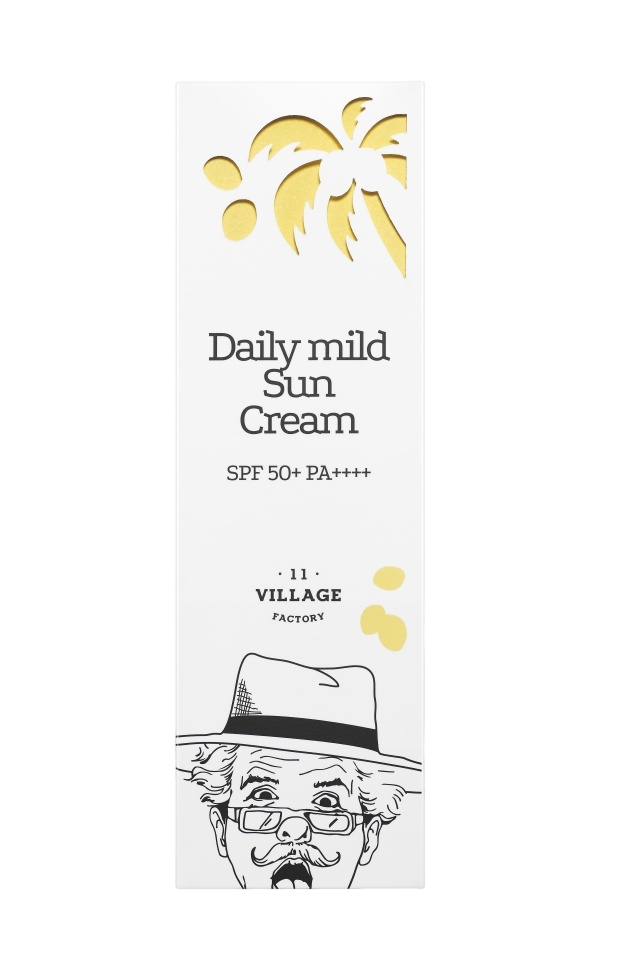 Крем солнцезащитный Daily mild Sun Cream SPF50+ PA++++ купить в VISAGEHALL