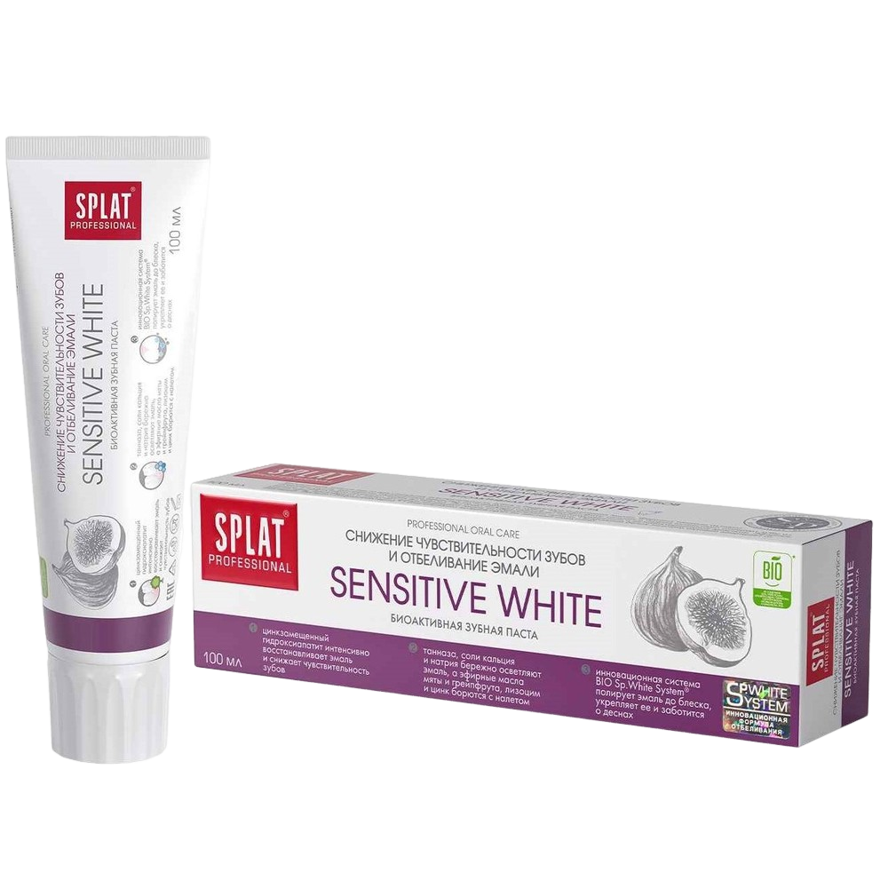 Зубная паста Sensitive White купить в VISAGEHALL