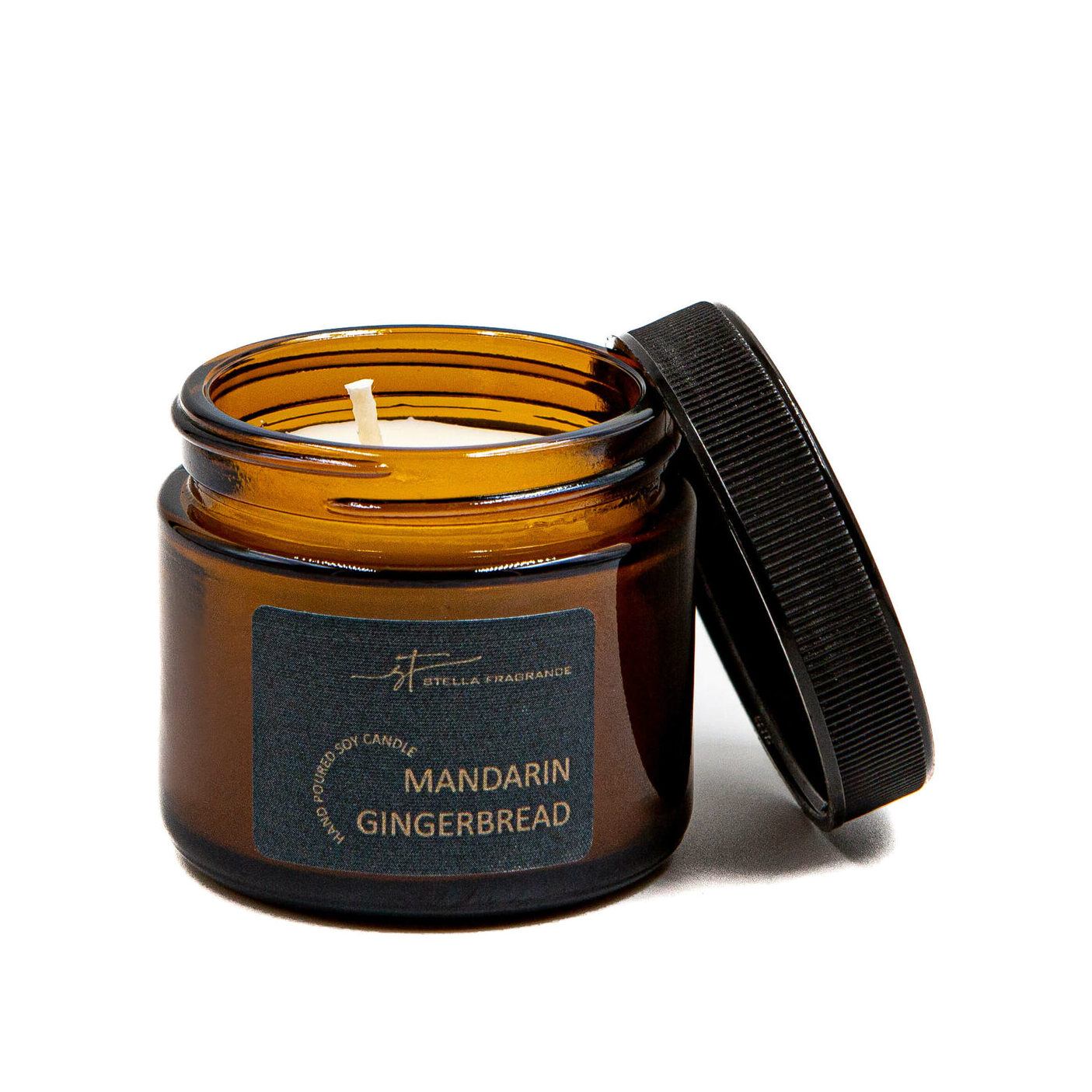 Свеча ароматическая Mandarin Gingerbread магазин VISAGEHALL являющийся официальным дистрибьютором в России