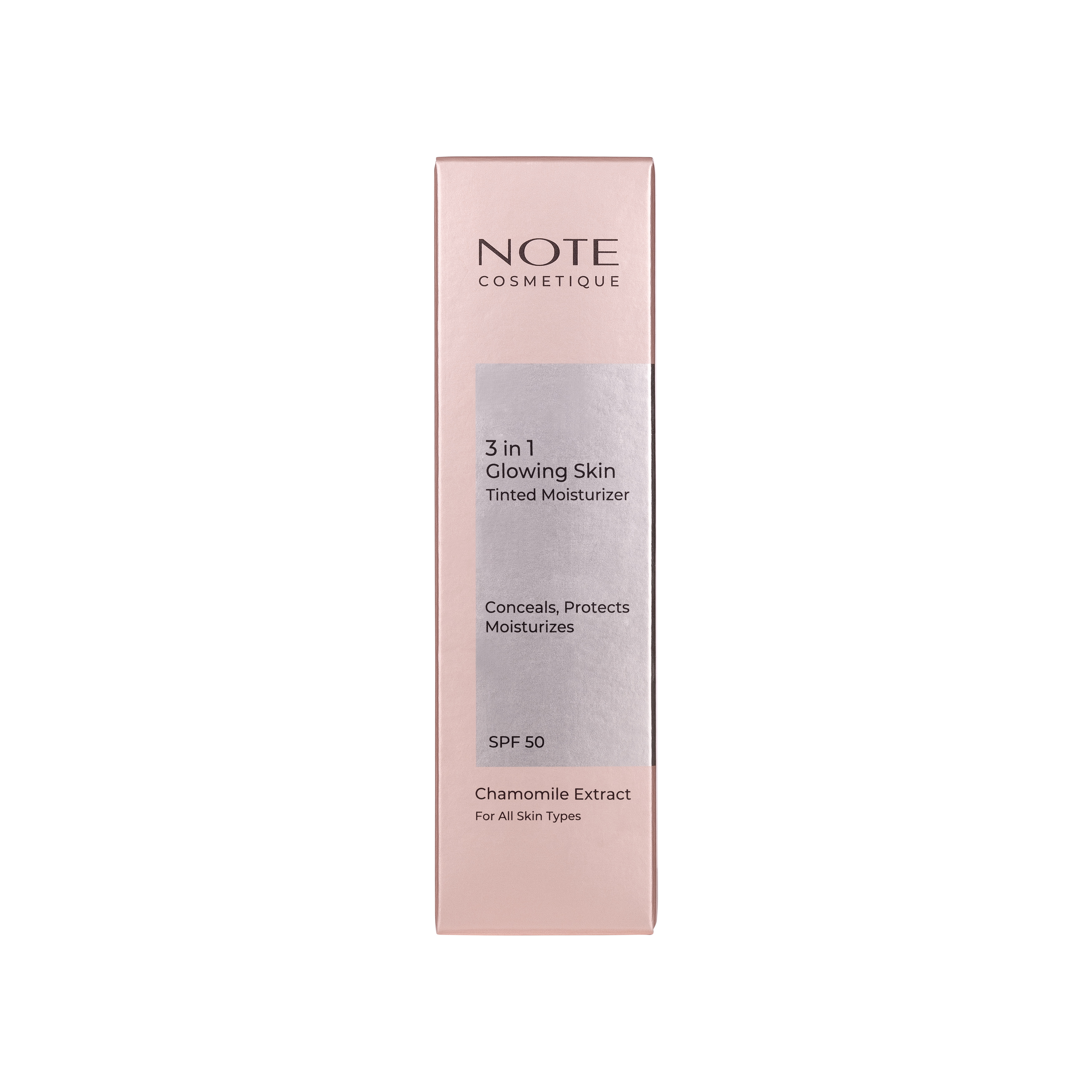 Увлажняющий крем 3 в 1 с тональным эффектом Glowing Skin Tinted Moisturizer SPF50+