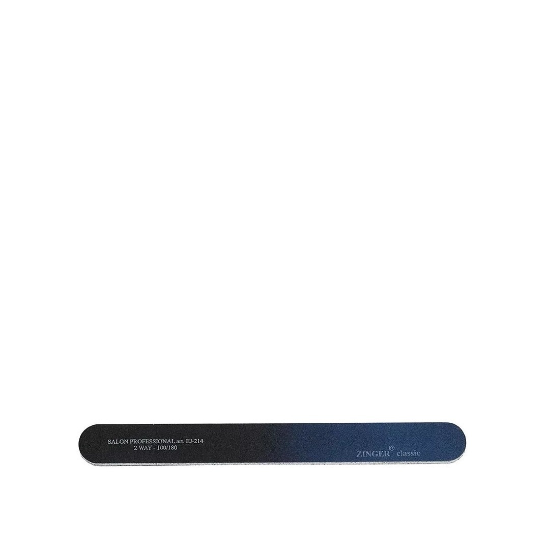 Пилка абразивная прямая сине-черная EJ-214 купить в VISAGEHALL