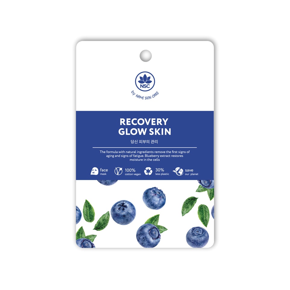 Маска тканевая для лица Recovery Glow skin