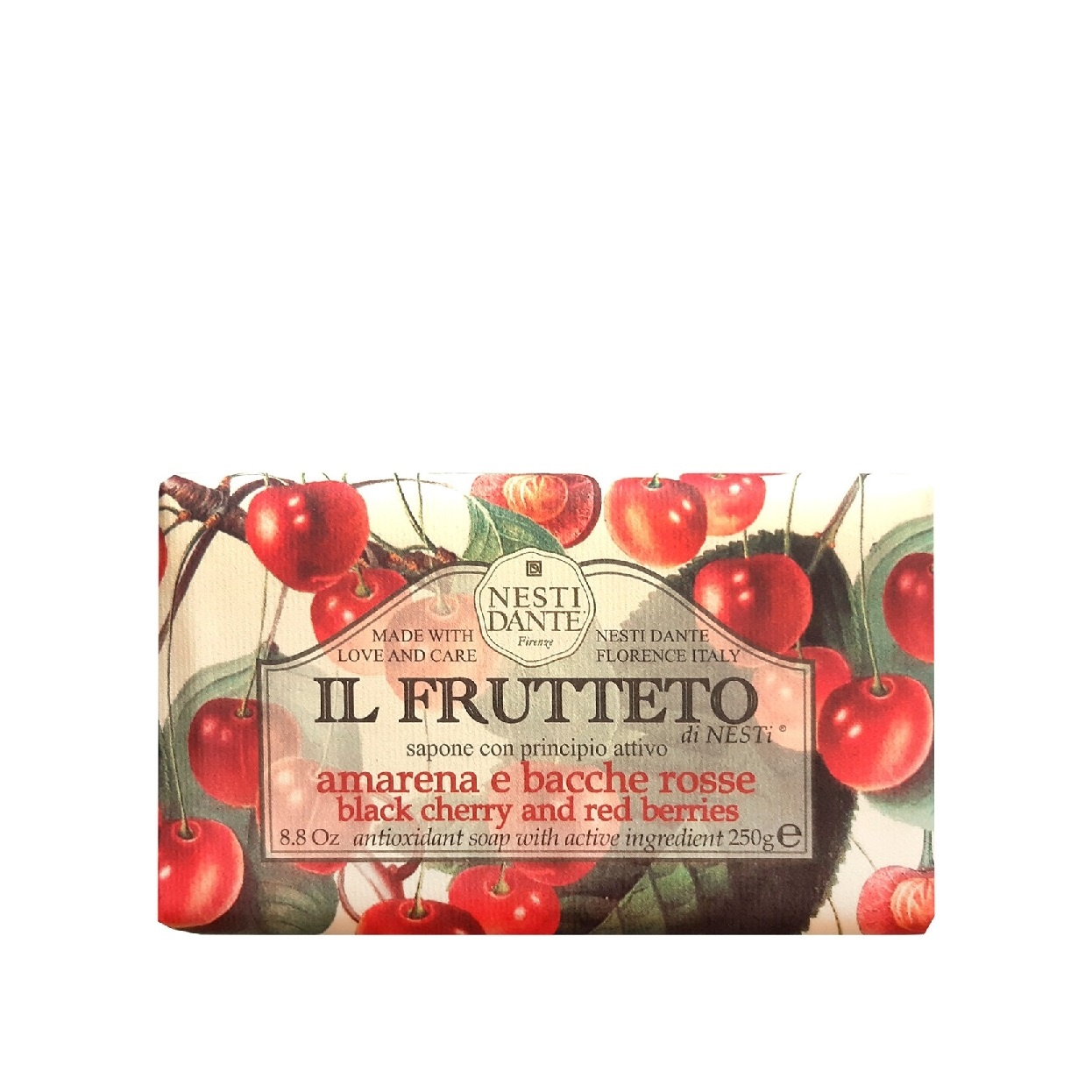 Мыло Черешня и Красные ягоды Il Frutteto купить в VISAGEHALL