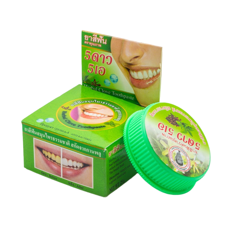 Паста зубная отбеливающая зеленая
