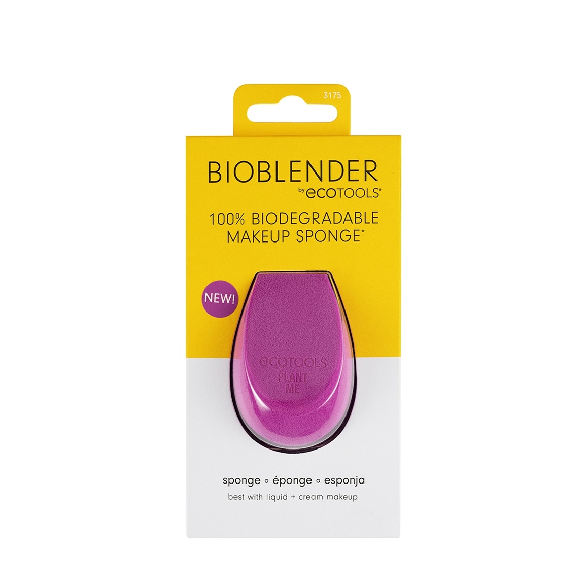 Спонж для макияжа биоразлагаемый Bioblender Makeup Sponge VISAGEHALL