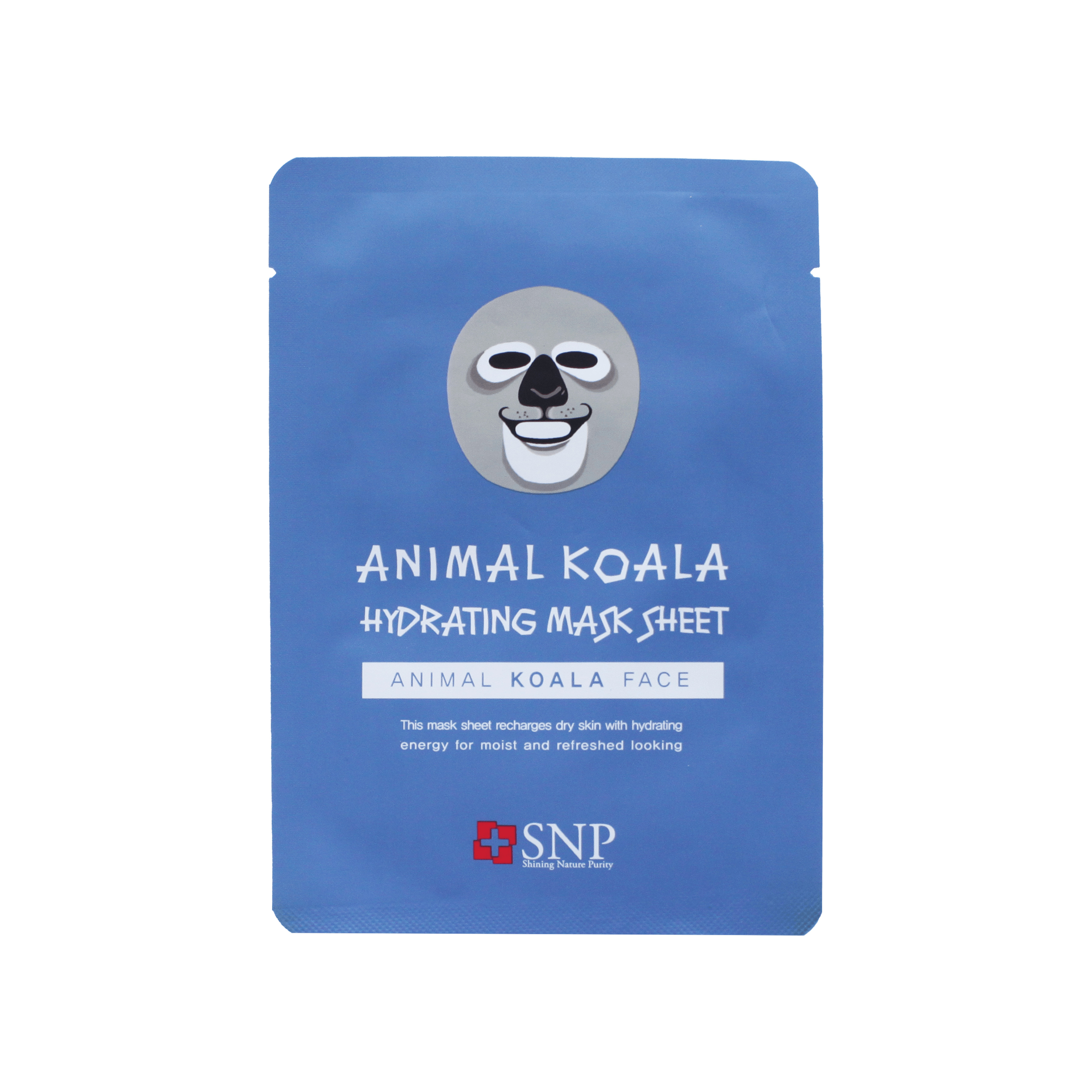 Маска тканевая для лица Koala Hydrating увлажняющая питательная Animal 25мл магазин VISAGEHALL являющийся официальным дистрибьютором в России