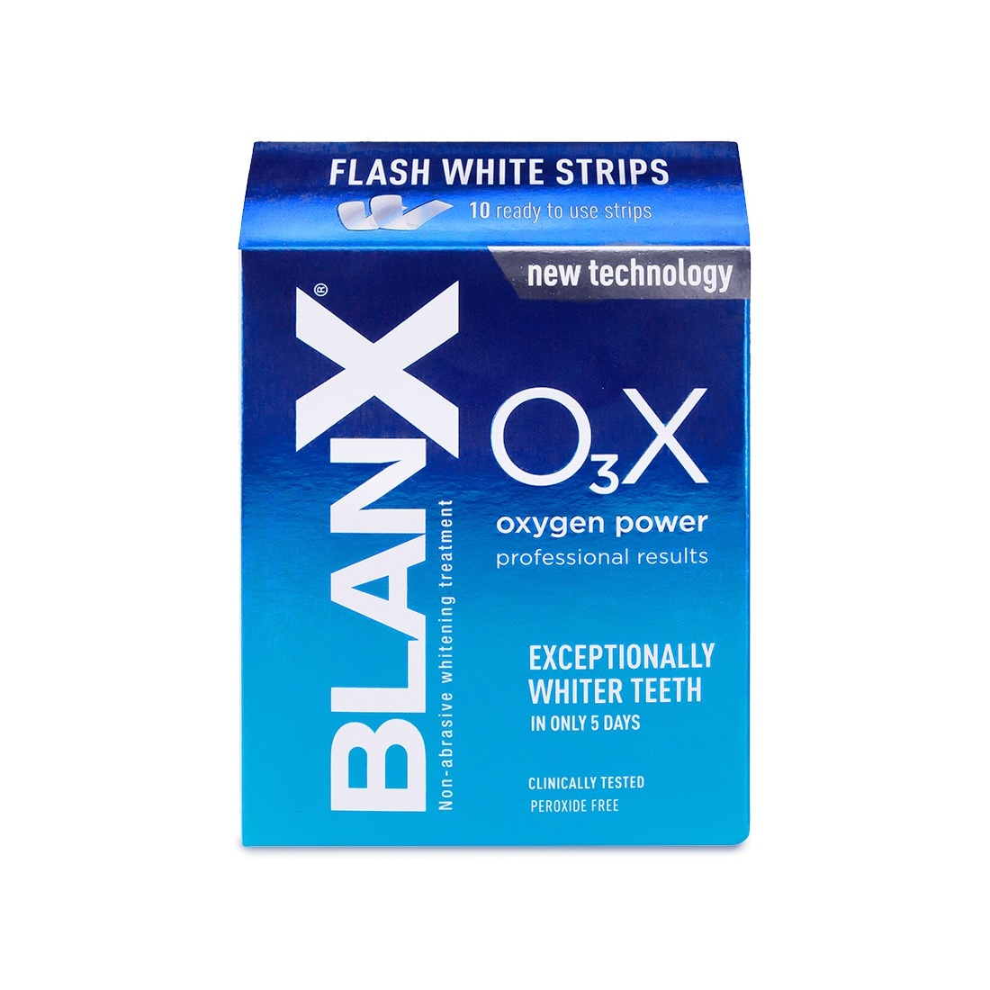 Отбеливающие полоски O3X Flash White Strips магазин VISAGEHALL являющийся официальным дистрибьютором в России
