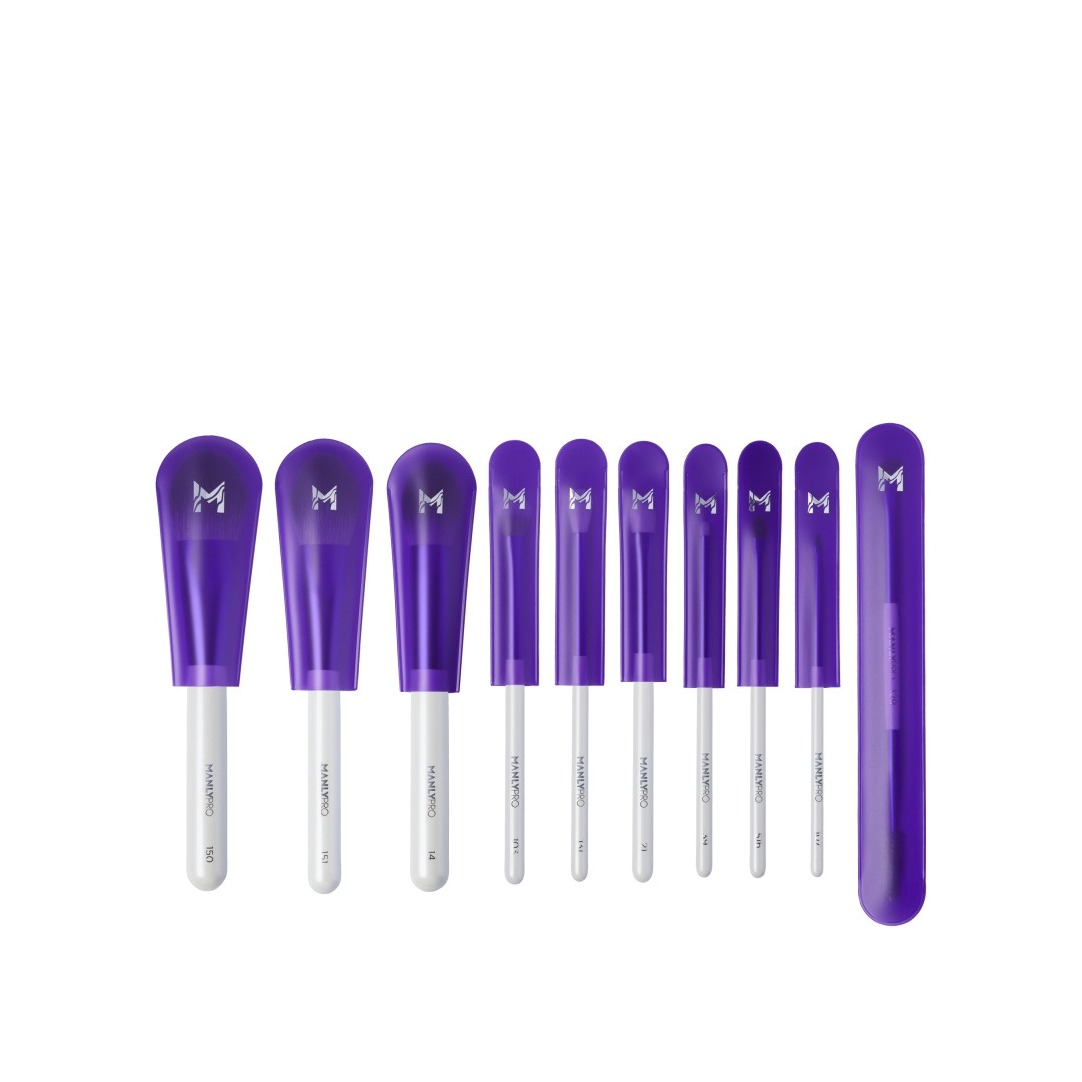 Набор кистей профессиональный в косметичке купить в VISAGEHALL