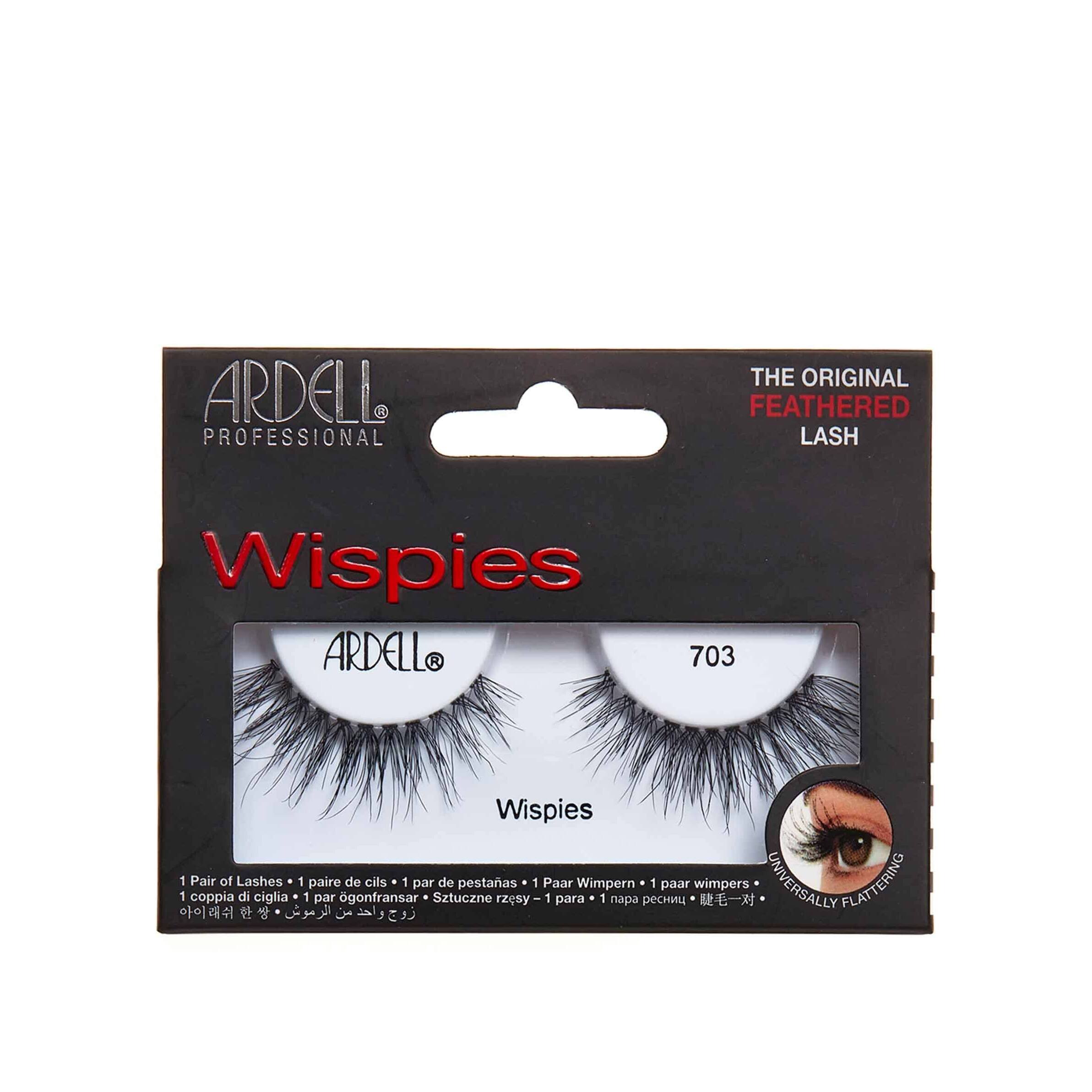 Ресницы накладные Wispies 703 магазин VISAGEHALL являющийся официальным дистрибьютором в России