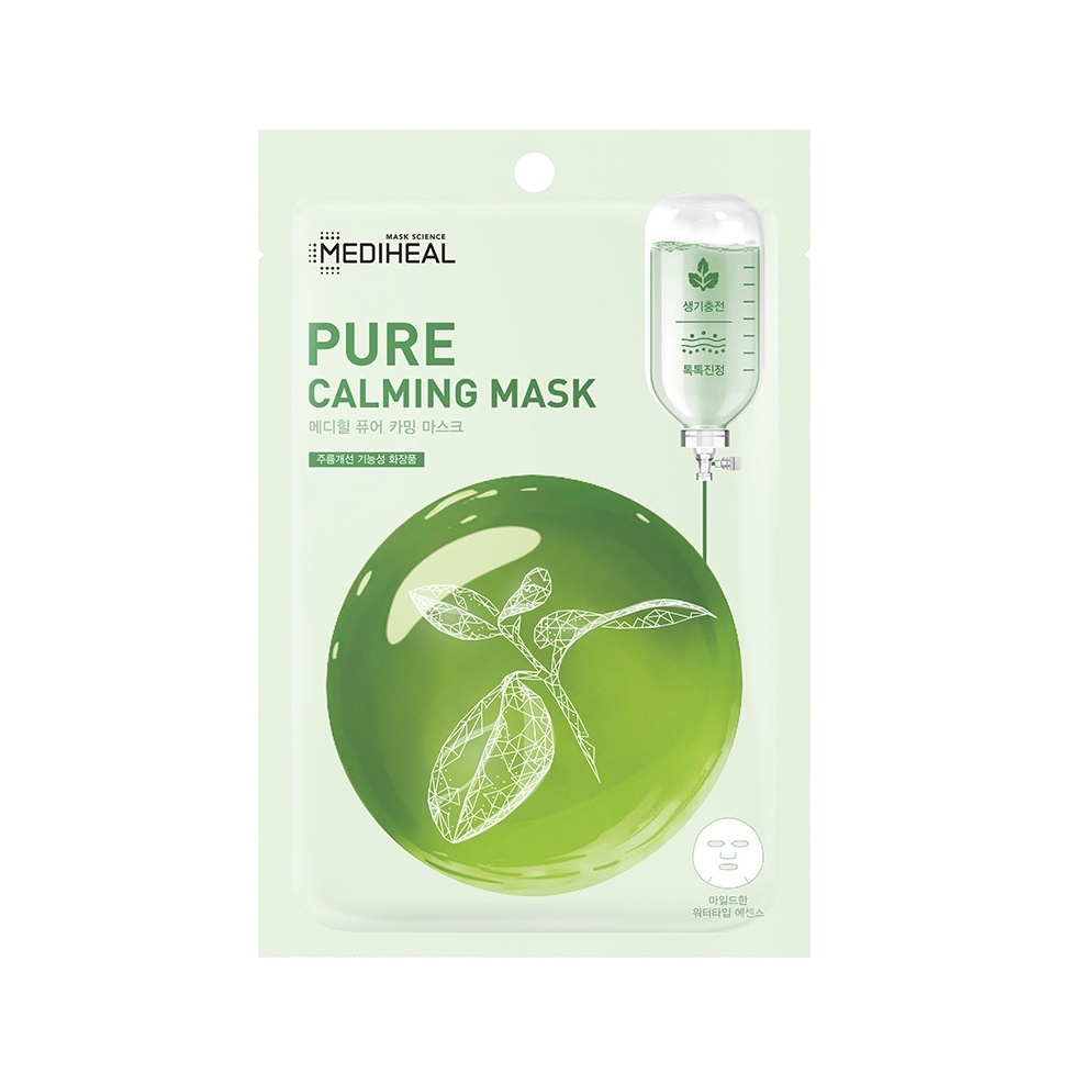 Маска для лица тканевая успокаивающая Pure Calming Mask магазин VISAGEHALL являющийся официальным дистрибьютором в России