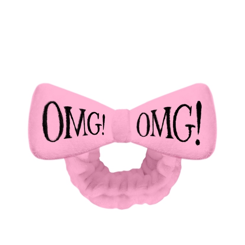 Повязка для волос косметическая нежно-розовая Hair Band Light Pink магазин VISAGEHALL являющийся официальным дистрибьютором в России