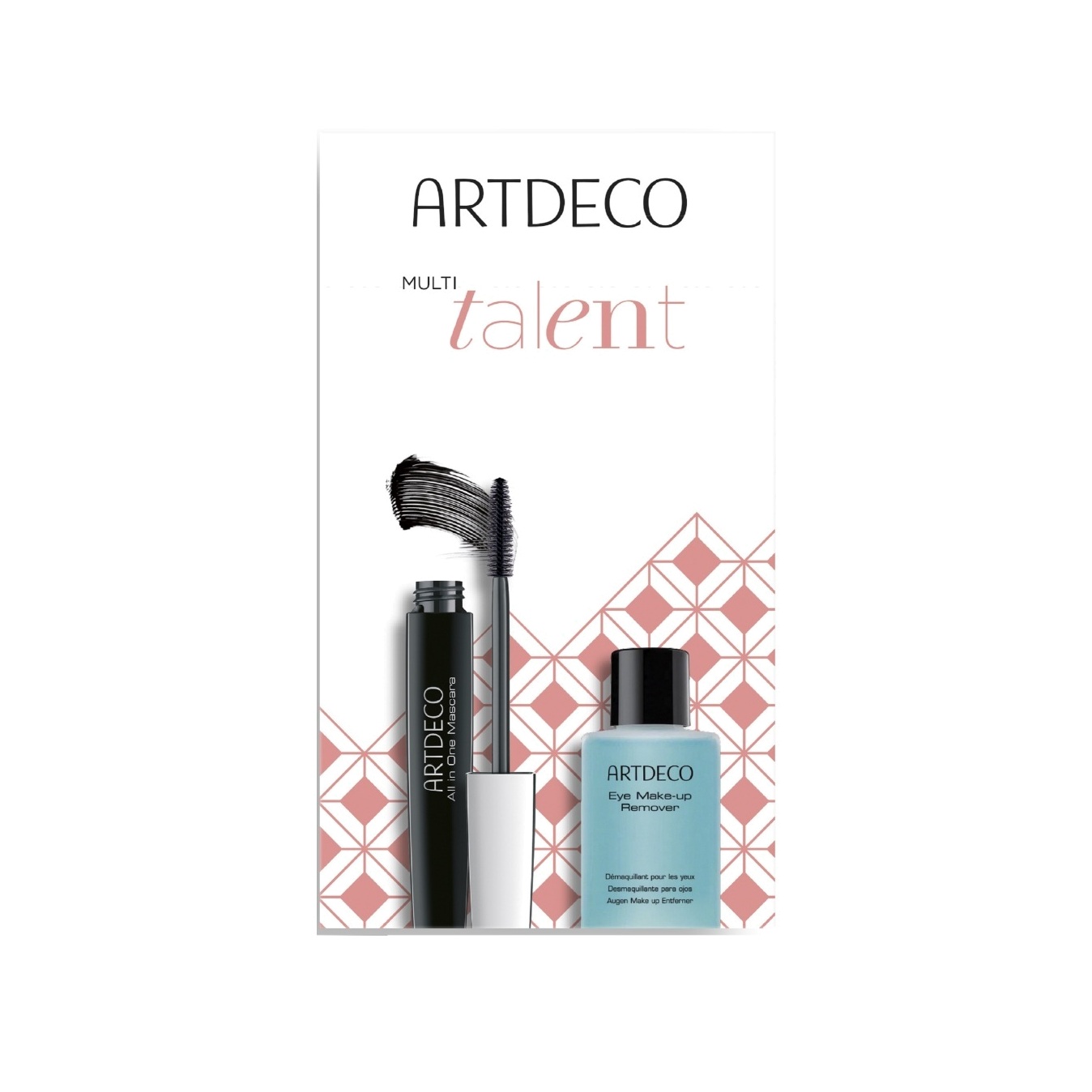Набор: Тушь для ресниц All In One + Средство для снятия макияжа с глаз Eye Make Up магазин VISAGEHALL являющийся официальным дистрибьютором в России