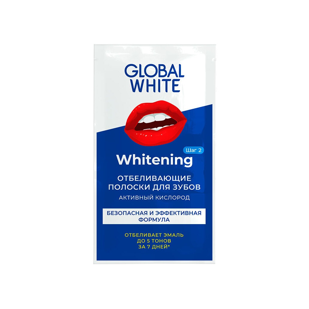 Полоски для отбеливания зубов 1 саше