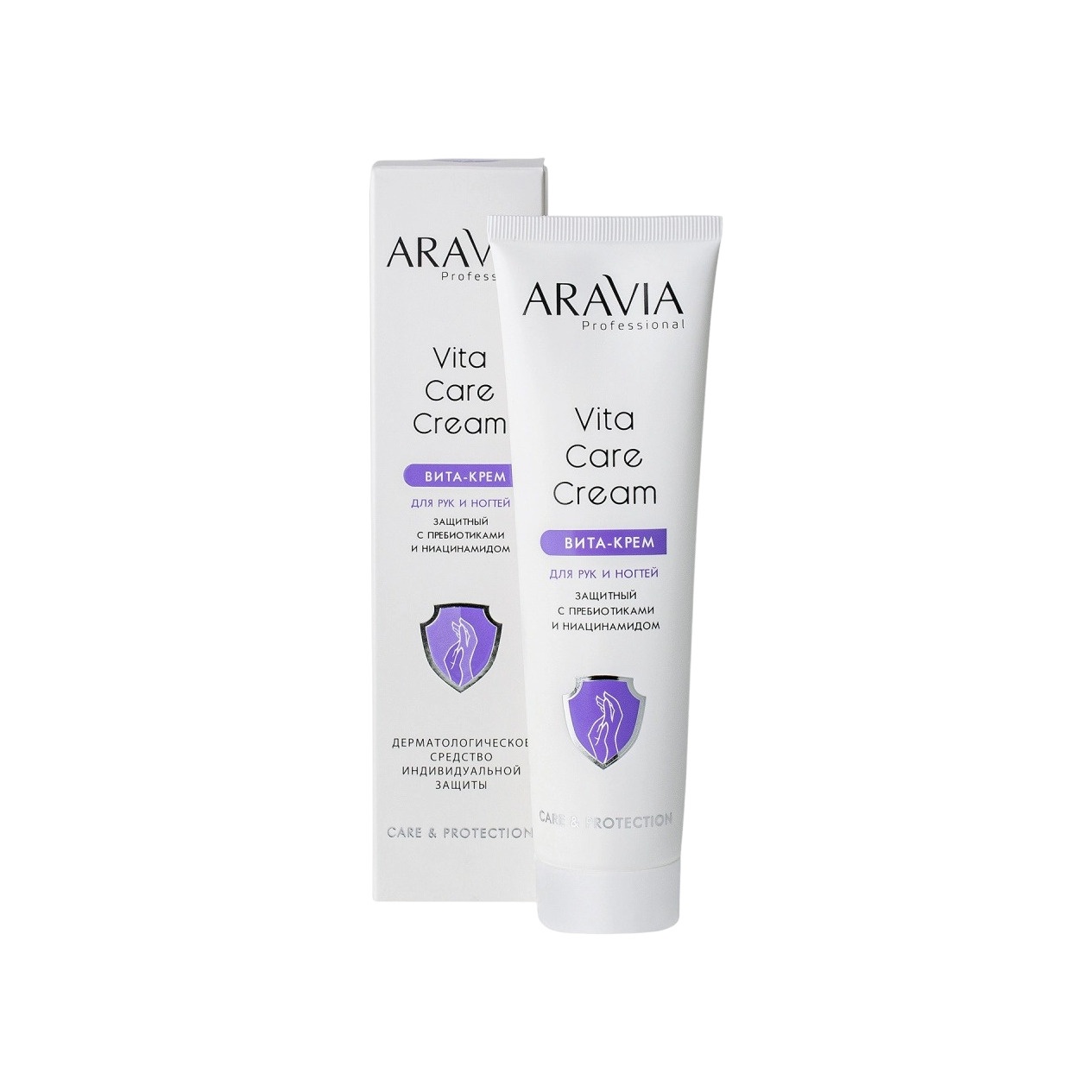 Крем для рук и ногтей защитный с пребиотиками и ниацинамидом Vita Care Cream  купить в VISAGEHALL