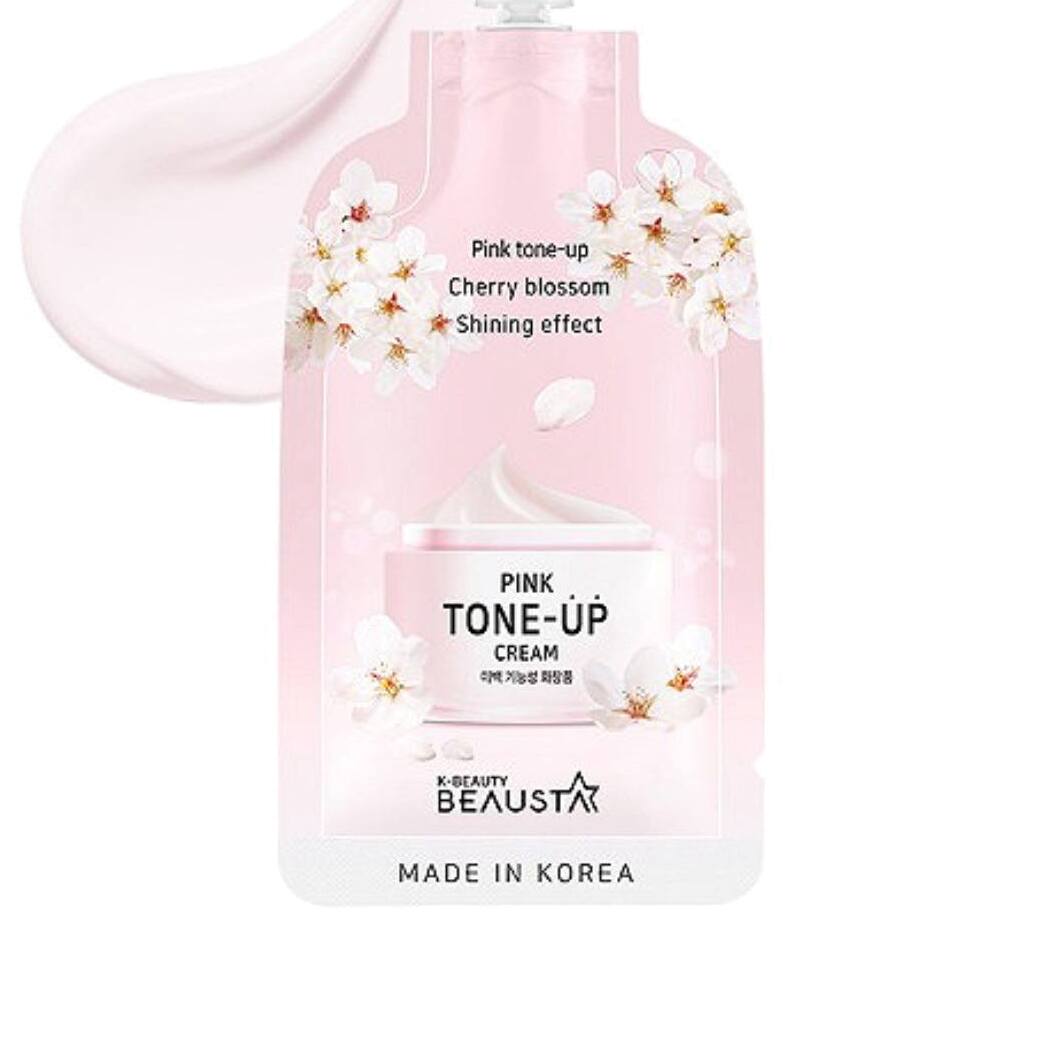 Крем для лица с экстрактом белых цветов Pink Tone Up магазин VISAGEHALL являющийся официальным дистрибьютором в России